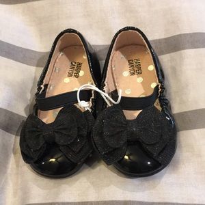 Baby Girls Brand New Black Dress Shoes